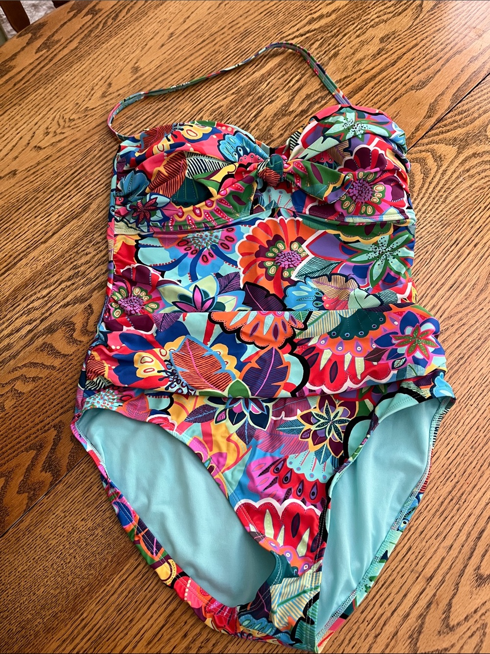 Women’s Floral One-Piece Swim - Multicolor 14